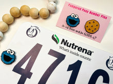 Load image into Gallery viewer, Cookie Monster Show Number Pins