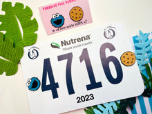 Load image into Gallery viewer, Cookie Monster Show Number Pins