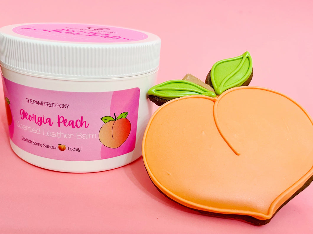 Georgia Peach Leather Balm